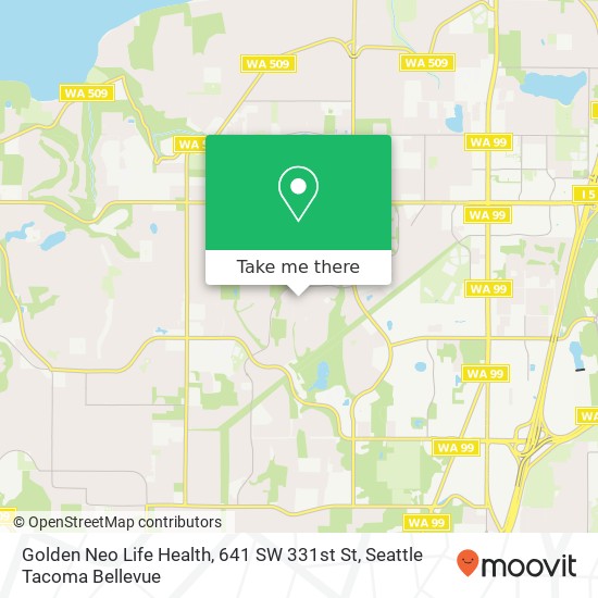 Golden Neo Life Health, 641 SW 331st St map