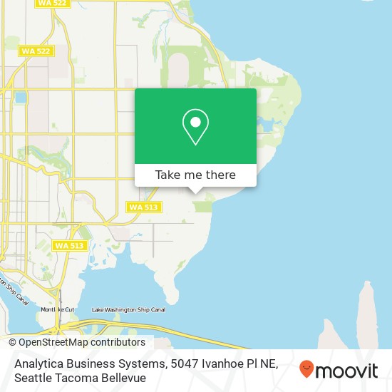 Analytica Business Systems, 5047 Ivanhoe Pl NE map