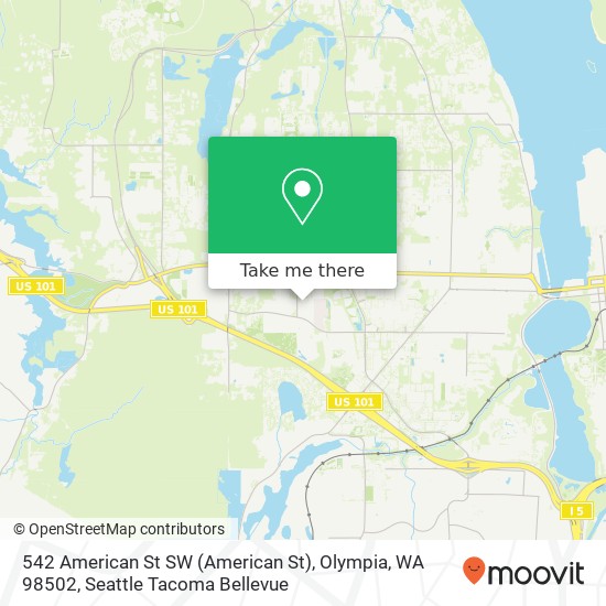 542 American St SW (American St), Olympia, WA 98502 map