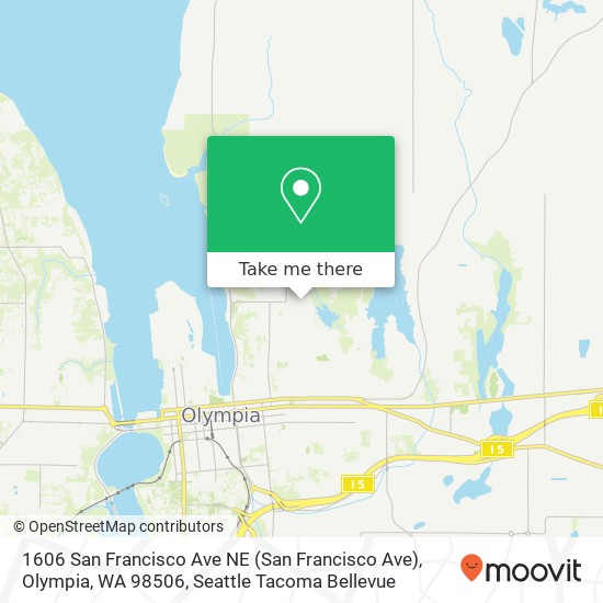 1606 San Francisco Ave NE (San Francisco Ave), Olympia, WA 98506 map