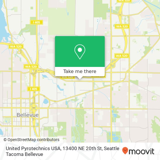 United Pyrotechnics USA, 13400 NE 20th St map