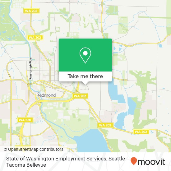 Mapa de State of Washington Employment Services