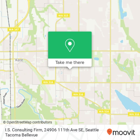 Mapa de I.S. Consulting Firm, 24906 111th Ave SE