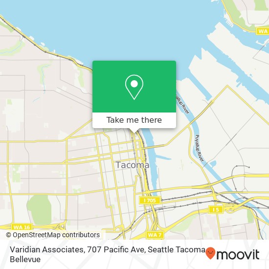 Varidian Associates, 707 Pacific Ave map