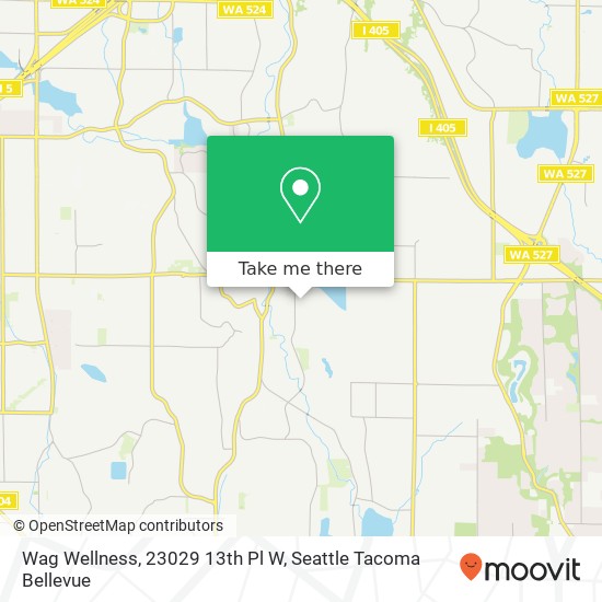 Wag Wellness, 23029 13th Pl W map