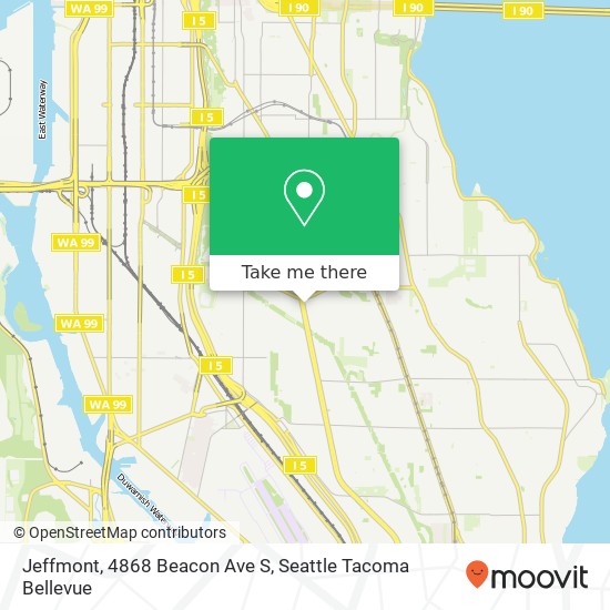 Mapa de Jeffmont, 4868 Beacon Ave S