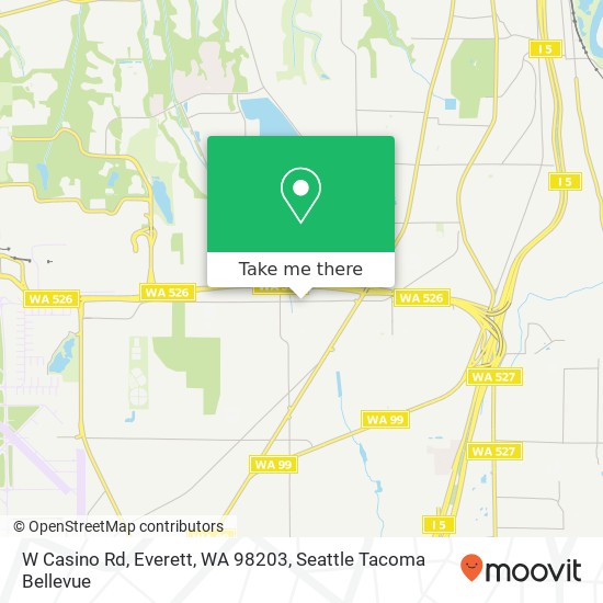 W Casino Rd, Everett, WA 98203 map