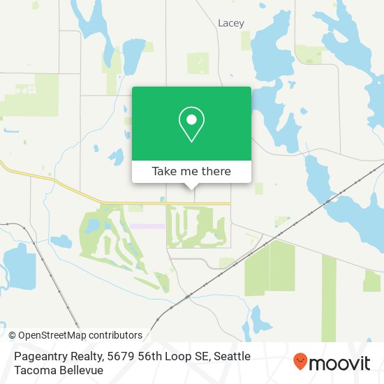 Mapa de Pageantry Realty, 5679 56th Loop SE