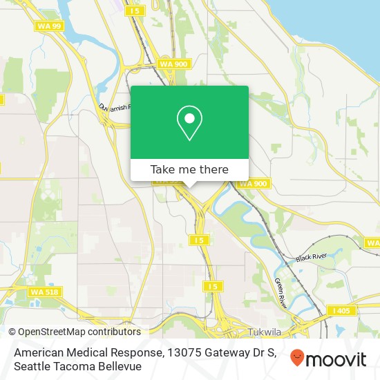 American Medical Response, 13075 Gateway Dr S map