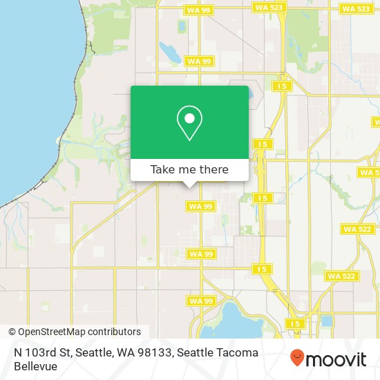 N 103rd St, Seattle, WA 98133 map