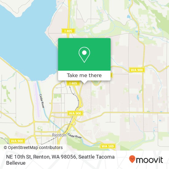 NE 10th St, Renton, WA 98056 map