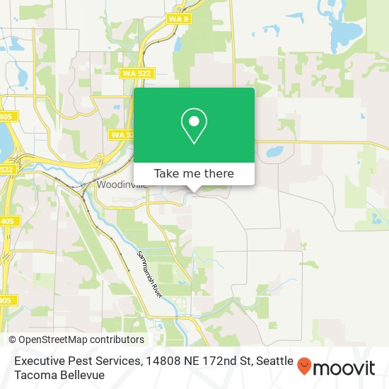 Executive Pest Services, 14808 NE 172nd St map