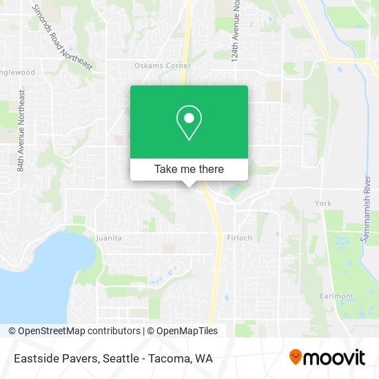 Mapa de Eastside Pavers