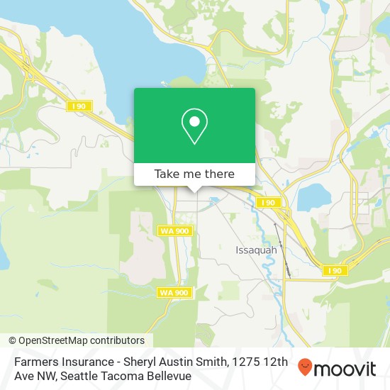 Farmers Insurance - Sheryl Austin Smith, 1275 12th Ave NW map