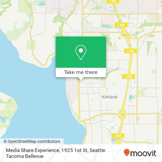 Media Share Experience, 1925 1st St map