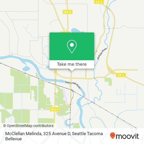 Mapa de McClellan Melinda, 325 Avenue D