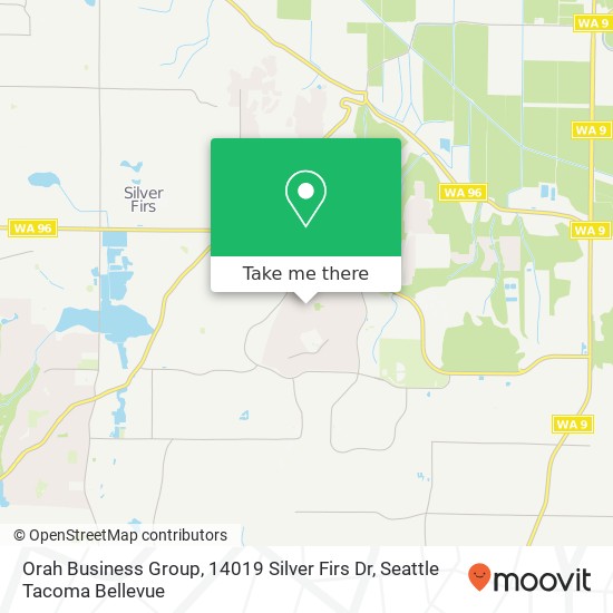 Mapa de Orah Business Group, 14019 Silver Firs Dr