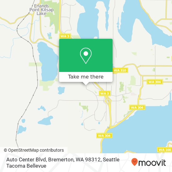 Auto Center Blvd, Bremerton, WA 98312 map