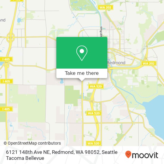 6121 148th Ave NE, Redmond, WA 98052 map