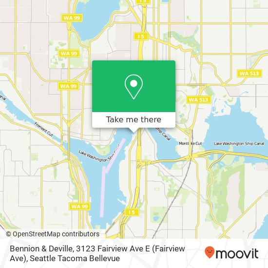Mapa de Bennion & Deville, 3123 Fairview Ave E