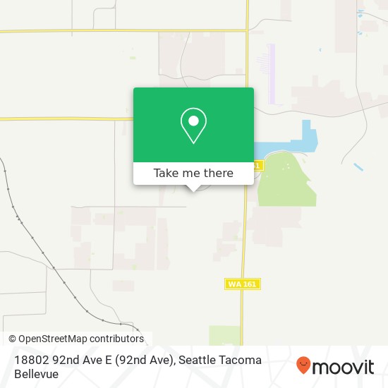 Mapa de 18802 92nd Ave E (92nd Ave), Puyallup, WA 98375