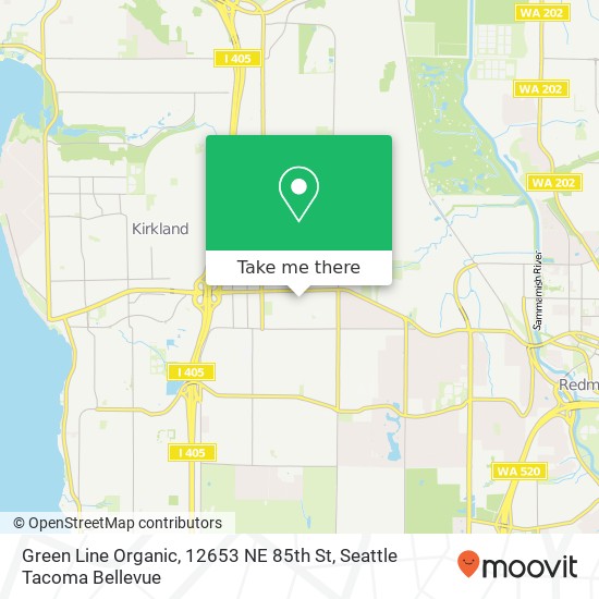 Green Line Organic, 12653 NE 85th St map