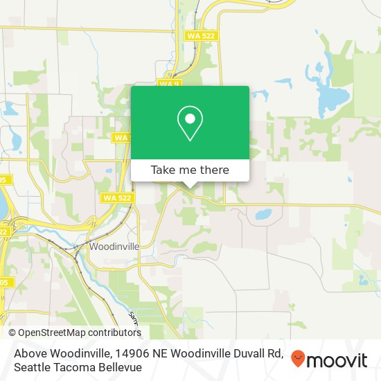 Above Woodinville, 14906 NE Woodinville Duvall Rd map
