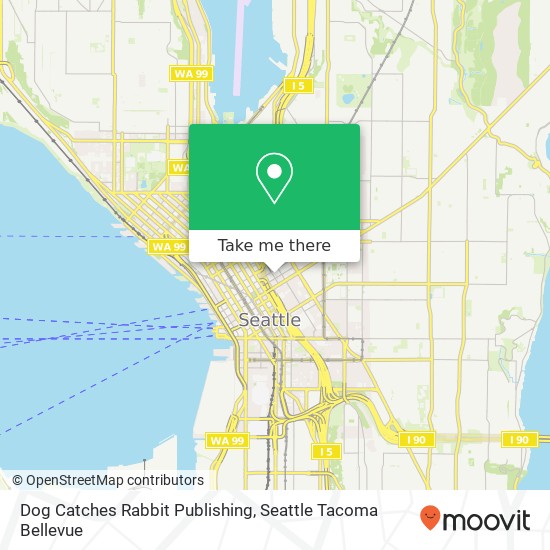 Dog Catches Rabbit Publishing map