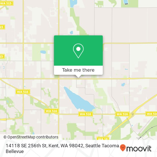 14118 SE 256th St, Kent, WA 98042 map