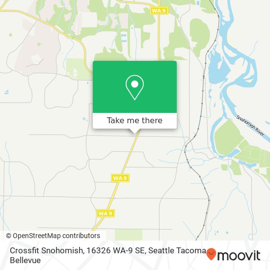 Mapa de Crossfit Snohomish, 16326 WA-9 SE