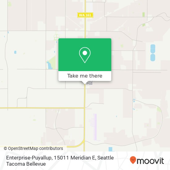 Mapa de Enterprise-Puyallup, 15011 Meridian E