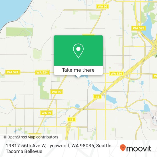 19817 56th Ave W, Lynnwood, WA 98036 map