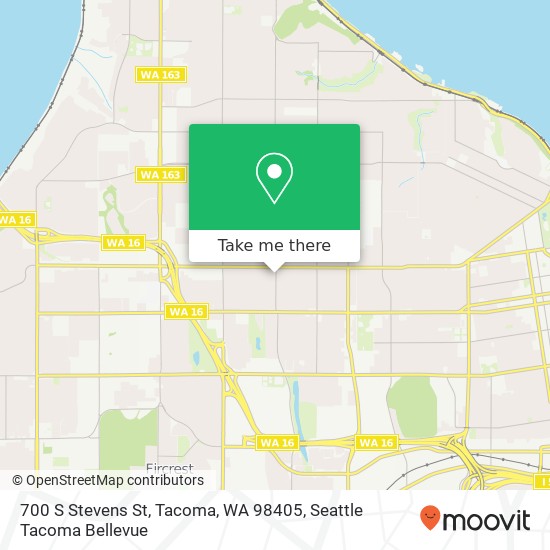 700 S Stevens St, Tacoma, WA 98405 map