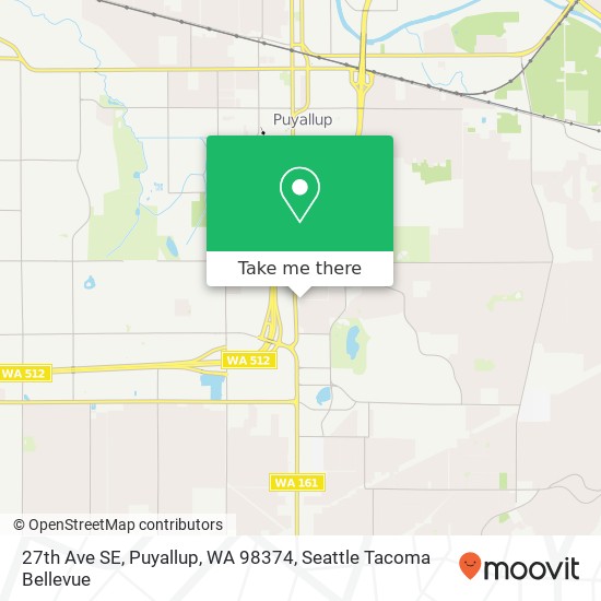 27th Ave SE, Puyallup, WA 98374 map