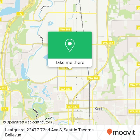 Leafguard, 22477 72nd Ave S map