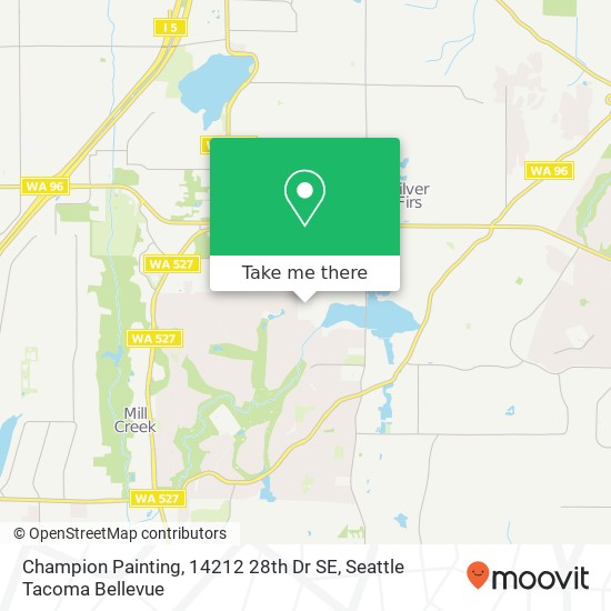 Mapa de Champion Painting, 14212 28th Dr SE