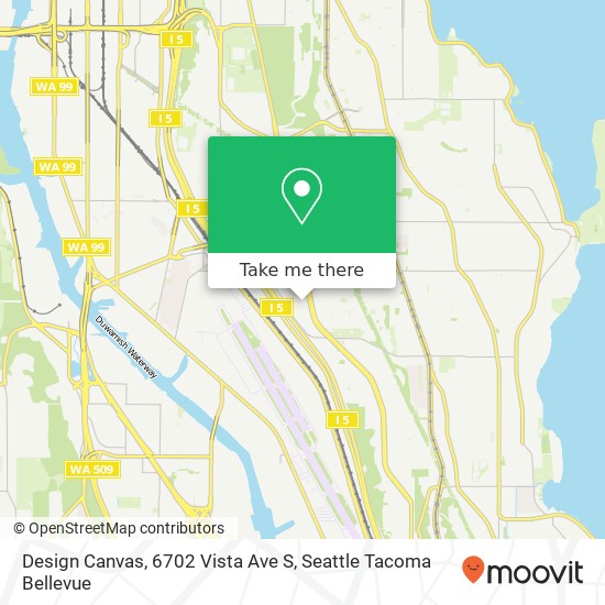 Mapa de Design Canvas, 6702 Vista Ave S