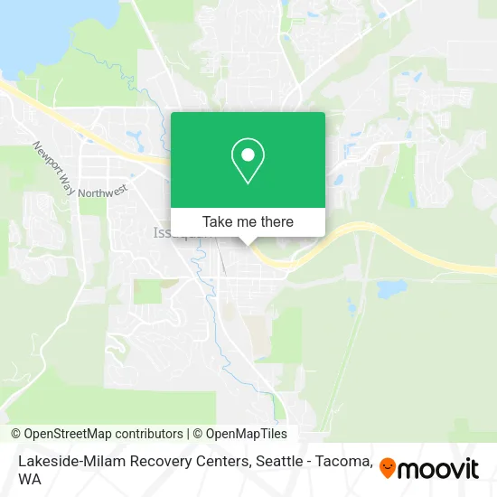 Mapa de Lakeside-Milam Recovery Centers