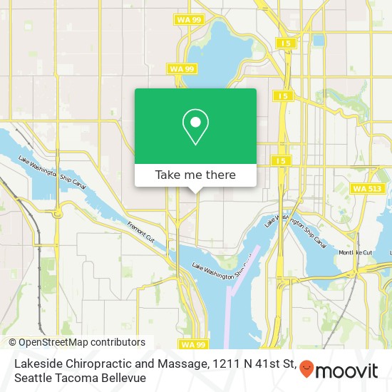 Lakeside Chiropractic and Massage, 1211 N 41st St map