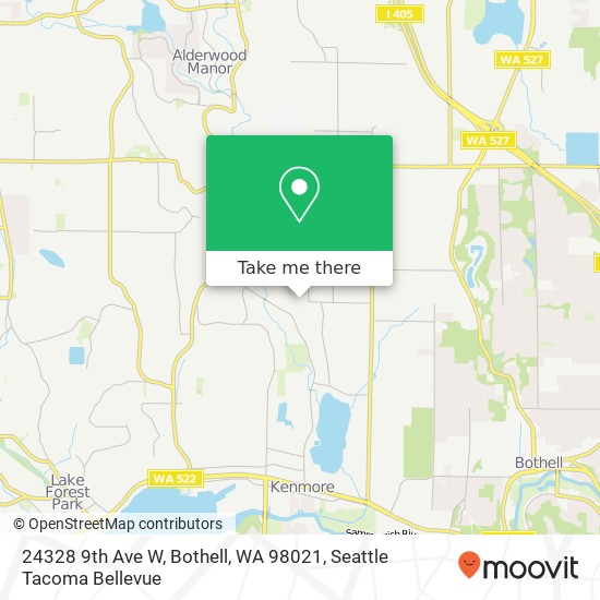 24328 9th Ave W, Bothell, WA 98021 map