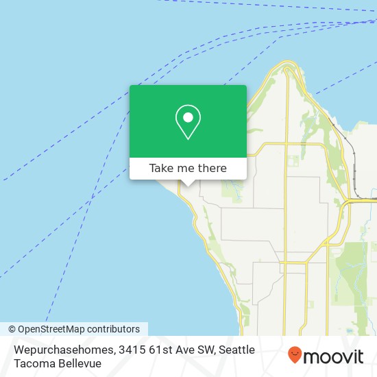 Wepurchasehomes, 3415 61st Ave SW map