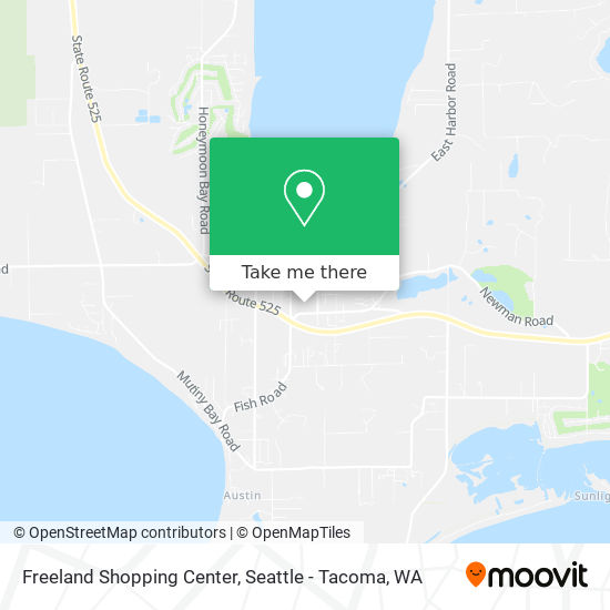 Freeland Shopping Center map