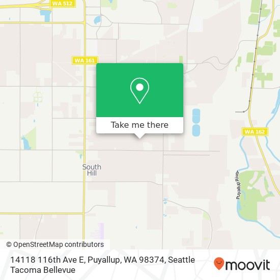 14118 116th Ave E, Puyallup, WA 98374 map