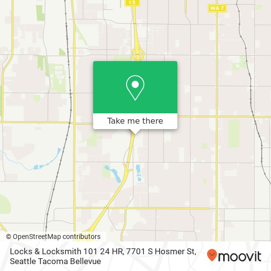 Locks & Locksmith 101 24 HR, 7701 S Hosmer St map