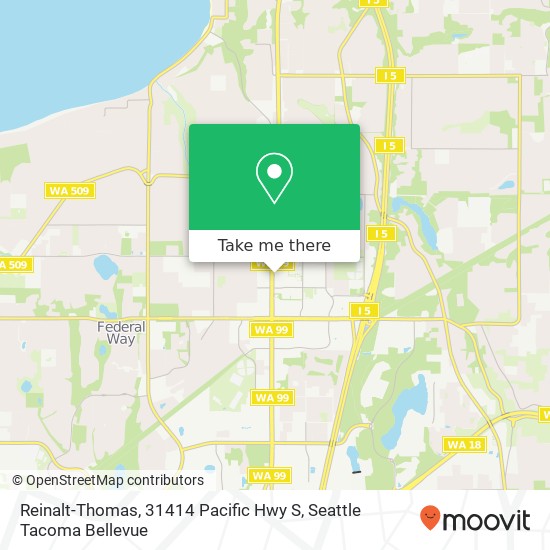 Mapa de Reinalt-Thomas, 31414 Pacific Hwy S