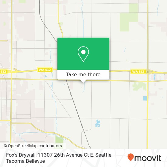 Fox's Drywall, 11307 26th Avenue Ct E map