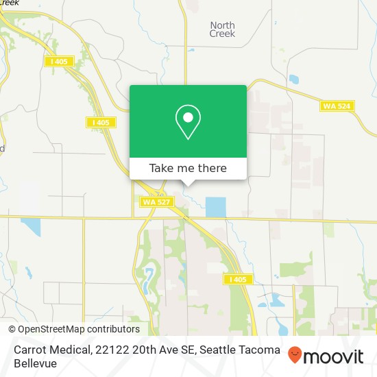 Carrot Medical, 22122 20th Ave SE map