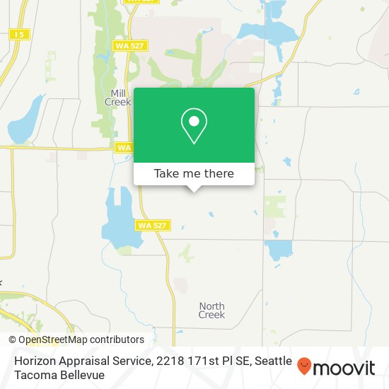 Horizon Appraisal Service, 2218 171st Pl SE map