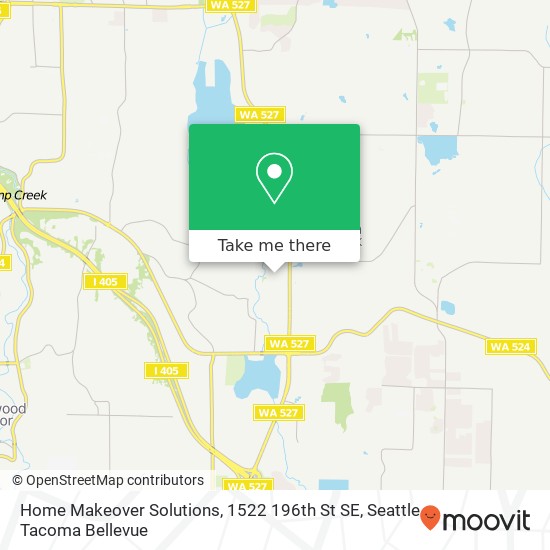 Home Makeover Solutions, 1522 196th St SE map