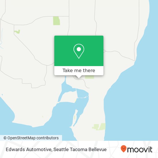 Mapa de Edwards Automotive, 7693 Cultus Bay Rd